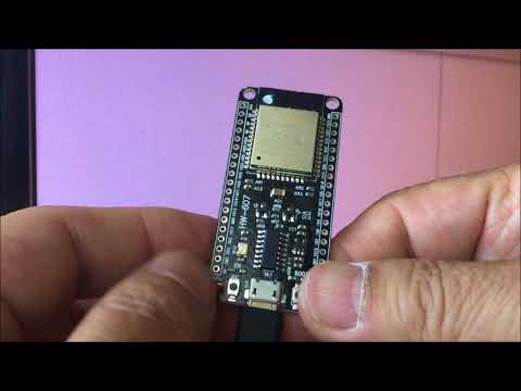 ESP-WROOM-32ボードにアクセス、MicroPythonのREPL(対話型実行環境)構築