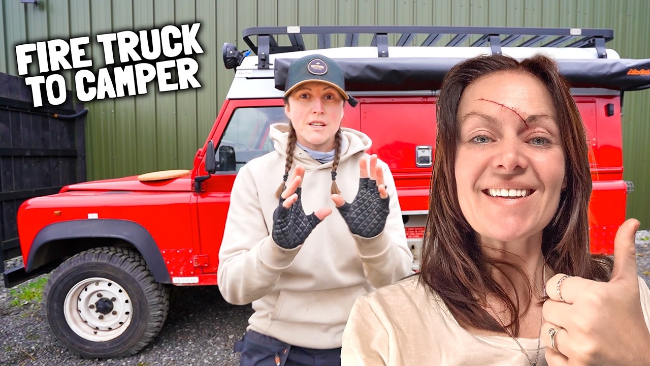 Знаковое событие, авария и IN-SHOO-LAY-SHUN! - Самостоятельная переделка фургона.