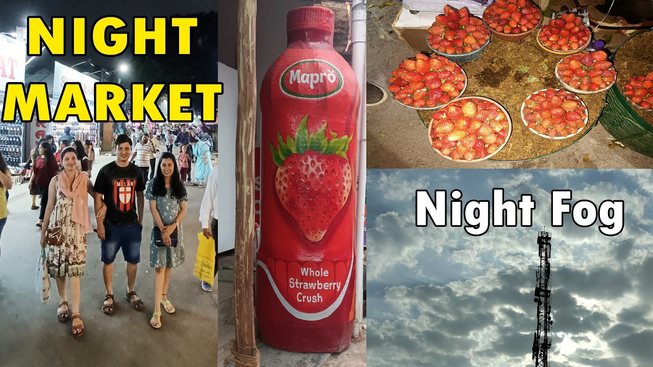 रात्रीची धम्माल मस्ती जेवण आणि खूप काही | Night Market Vlog | Shubhangi Keer