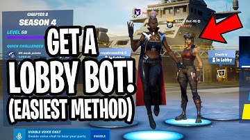 How to make a Fortnite *LOBBY BOT* in 1 SECOND on MOBILE, PC, MAC! | Recon Bot