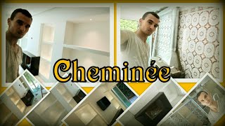 طريقة بناء مدفأة بالطوب مع ديكور رخام وجبس بورد Cheminée types et conseils décoration Maroc