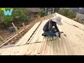 The young man with construction skills and renovating the old house to become more modern  wu vlog