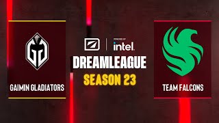 Dota2 - Gaimin Gladiators vs Team Falcons - DreamLeague Season 23 - Grand Final screenshot 5