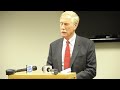 Senator King speaks to strike on Syria