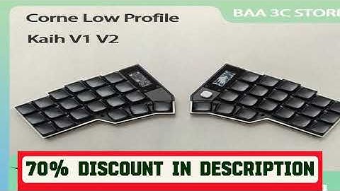 A must-have product! Corne Split Keyboard Kit Low Profile Wireless Bluetooth Dual-Mode Keyboard RG