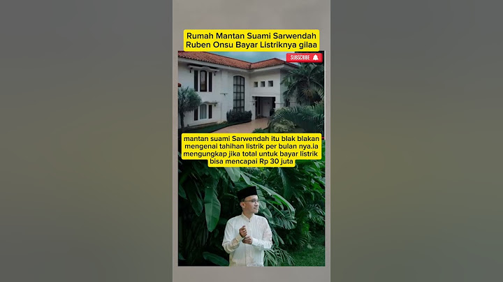 Rumah Mantan Suami Sarwendah Ruben Onsu Bayar Listriknya gilaa #rumah #viralvideo #shorts