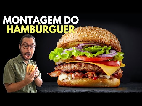 🍔 Como Montar Hambúrguer Artesanal do JEITO CERTO!