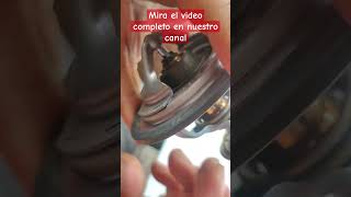 Watch and learn how to replace a thermostat on our YouTube channel. #thermostat #truck #replacement