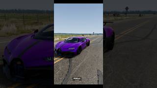 Alex Bugatti Chiron accident - BeamNG.Drive #bugatti  #beamng #beamngcrashes #gaming #automobile