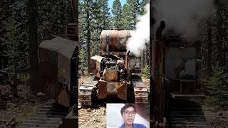 Scrap Tank Conversion in Action #reel #ImprovisedMachines #HeavyMetal #FarmLife