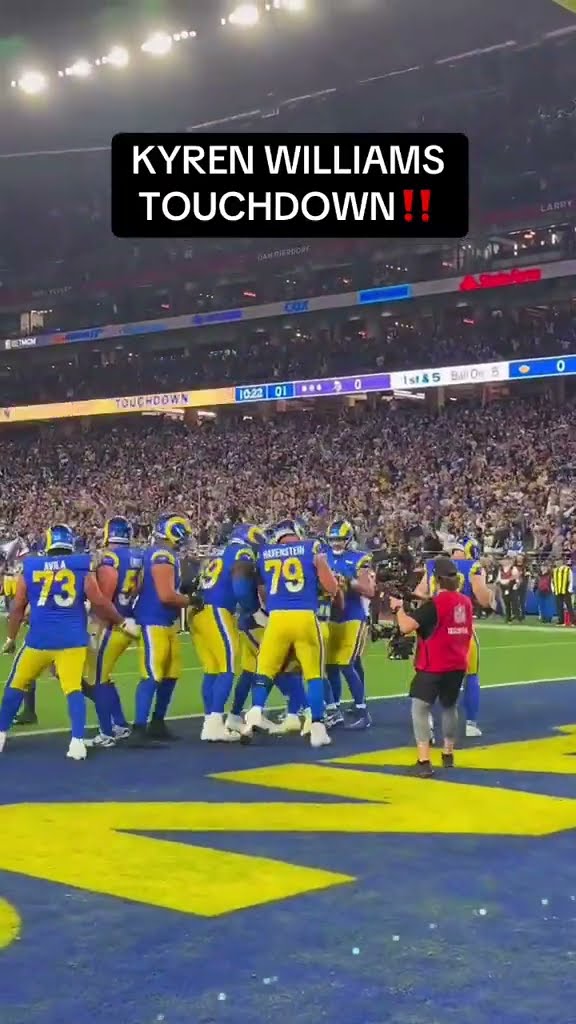 Kyren Williams strikes first for the Rams ?