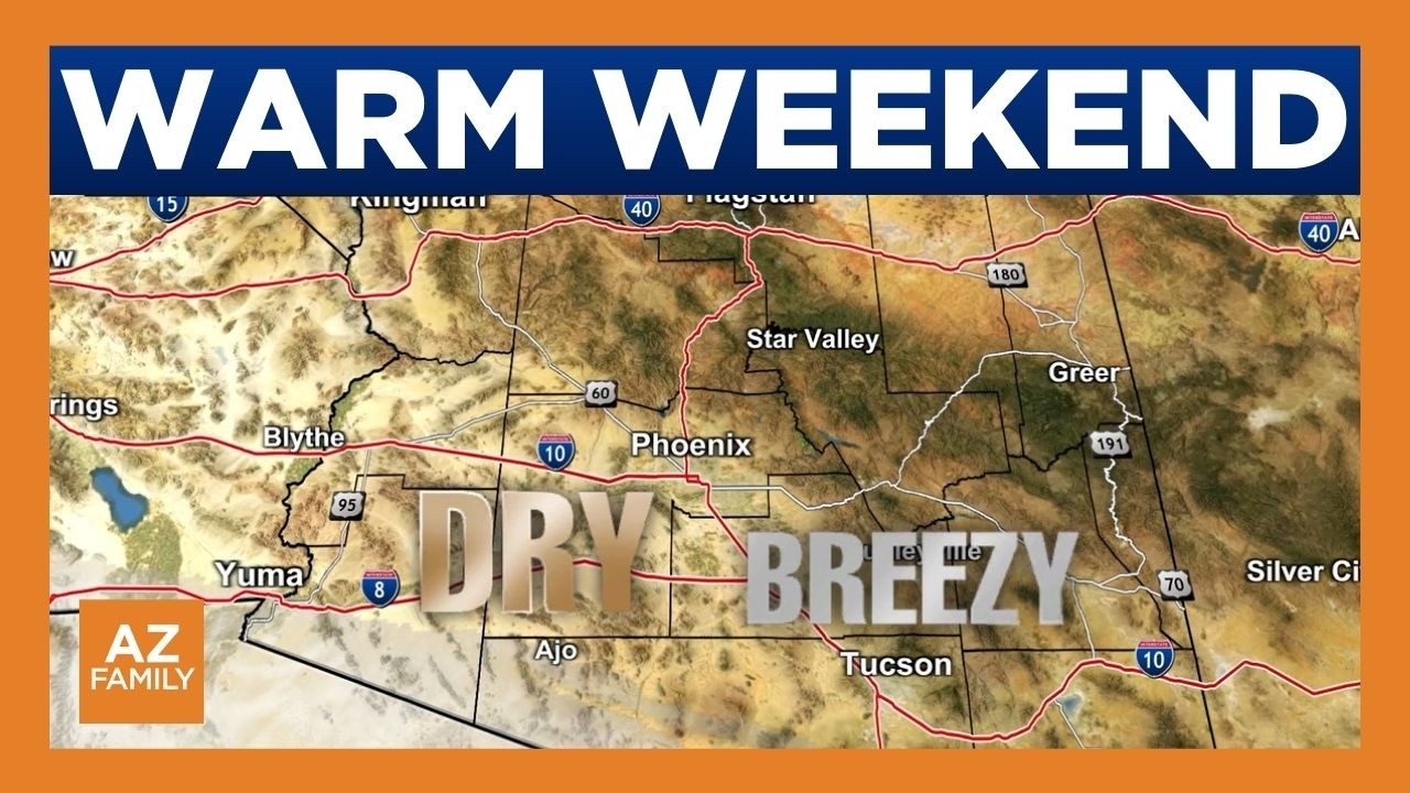 Warm temps ahead for WM Phoenix Open weekend - YouTube