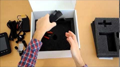 Unboxing of 5in full-color display CCpilot VC by CrossControl