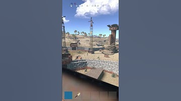 When vanilla rust is too ez #hiphop #music #rust #rustconsole #fyp #shorts