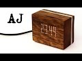 Making a wooden digital clock Making a wooden digital clock