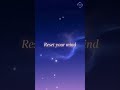 Reset your mind