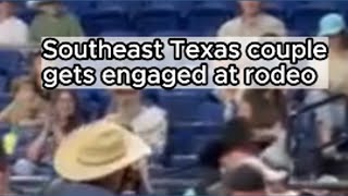 Rodeo surprise: South Texas State Fair proposal steals the show