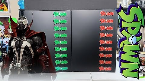 Spawn Classic & Modern Kickstarter figures Unboxing & Review