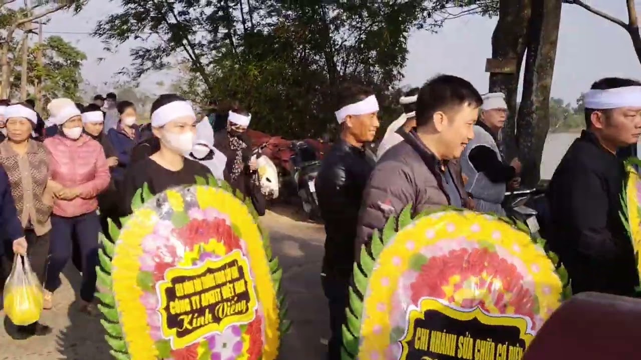 Lễ tang cụ Nguyễn Văn Ninh 91 tuổi ( Chàng Sơn)