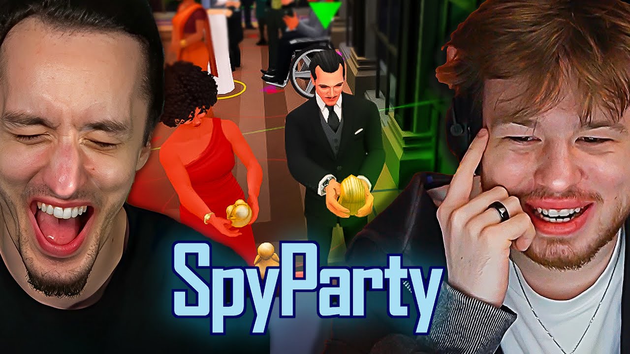 HaiseT a FlyGun hrají SPYPARTY! 😱
