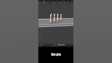 Newbie Vs Pro Artist || Animating A Scene Using Rigid Body Physics In Blender