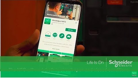 How to connect to the Masterpact MTZ via NFC