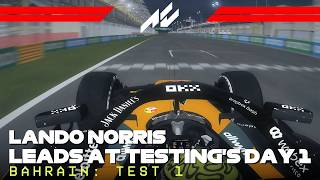 Lando Norris Fastest Lap of Day 1 | 2026 Pre-Season Testing | #assettocorsa