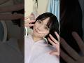 伸ばそうと試みたけどすぐ切っちゃう。後ろ髪も一生ロングに辿り着かない🤣 #ディズニー好き #奥目 #盛り耐性なし