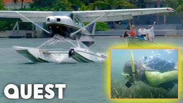 Mike Kennedy Scuba Dives And Steals $135K Cessna U206G Seaplane | Airplane Repo