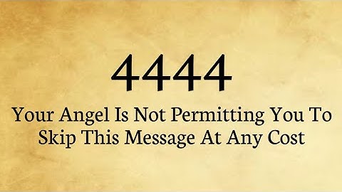 🧚4444🌈Je engel staat je niet toe om deze boodschap over te slaan, wat het ook kost🧚