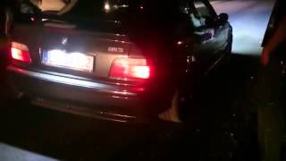 BMW E36 M3 EVO 3.2L vs E46 330CI drag