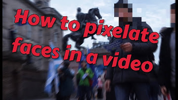 Use your iPhone to pixelate/blur faces in a video