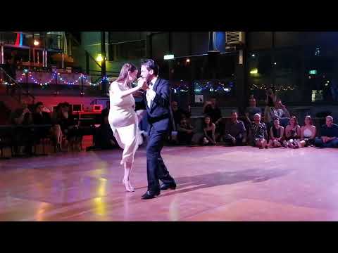 Demetrio Scafaria e Maude Andrey in "Yapeyu" alla milonga "Il Fortino", Torino, Italy, 2023-02-12