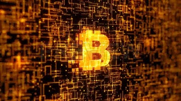 Bitcoin Logo Stock Motion Graphics