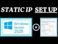 Configuring Static IP on our Server. Home Lab Series