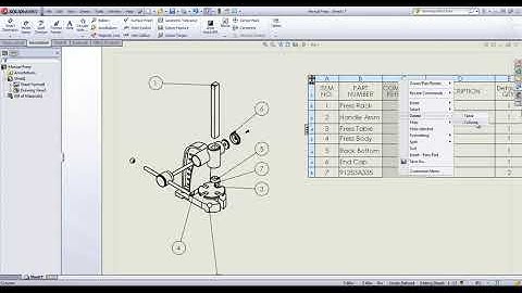 03 Drawings   14 Bill of Materials and Adding Balloons
