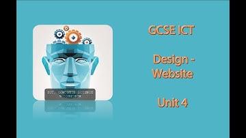 GCSE ICT Unit 4 Design - Website