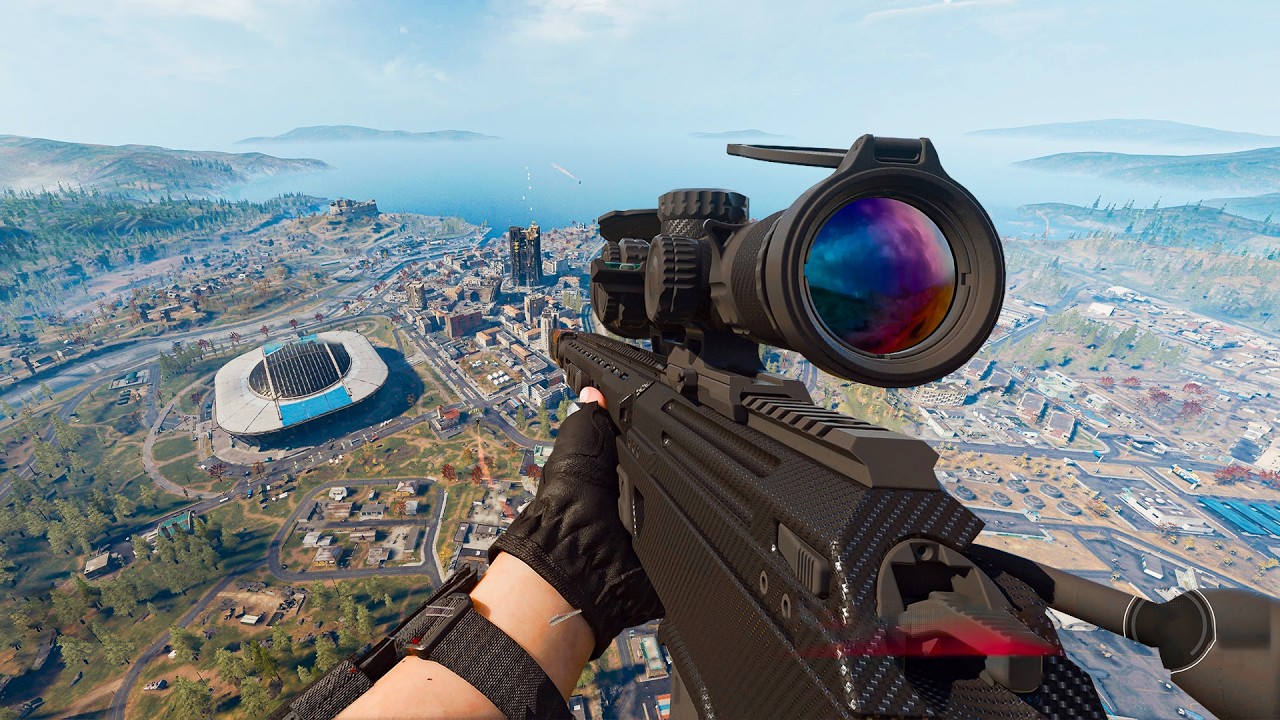 CALL OF DUTY: WARZONE BATTLE ROYALE HAWKER HX SNIPER GAMEPLAY! (NO COMMENTARY)