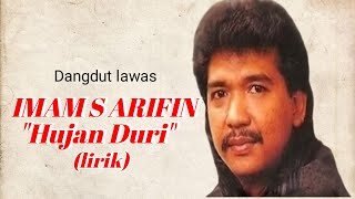 Dangdut lawas Imam S Arifin - Hujan Duri | lirik