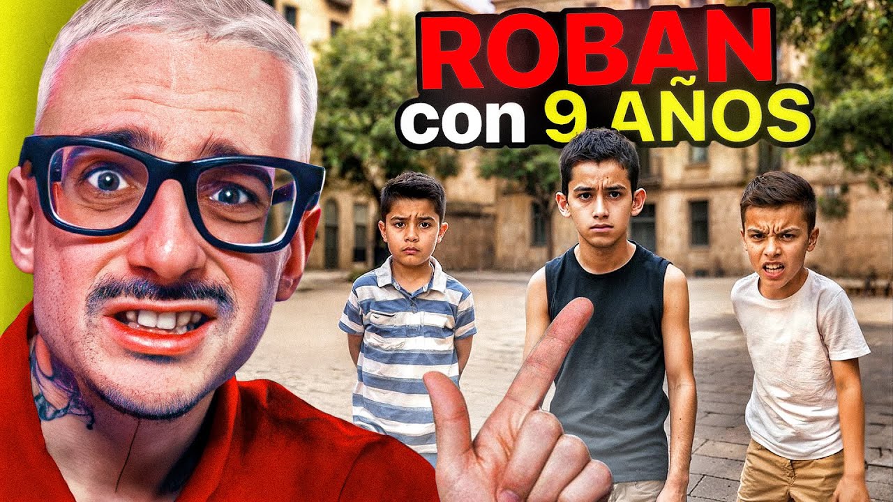 así te roban los NIÑOS LADRONES de Europa. - carteristas #26
