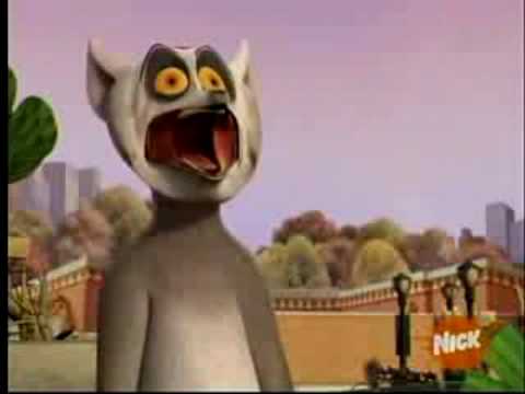  KING JULIEN SCREAMS WHILST UNFITTING MUSIC PLAYS