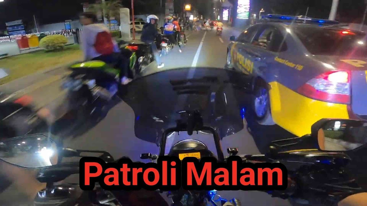 Patroli Malam - Bubarin Riders Mau Speeding Antasari, Crash Nerobos Lamer