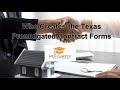 Who Creates Texas Promulgated Contract Forms