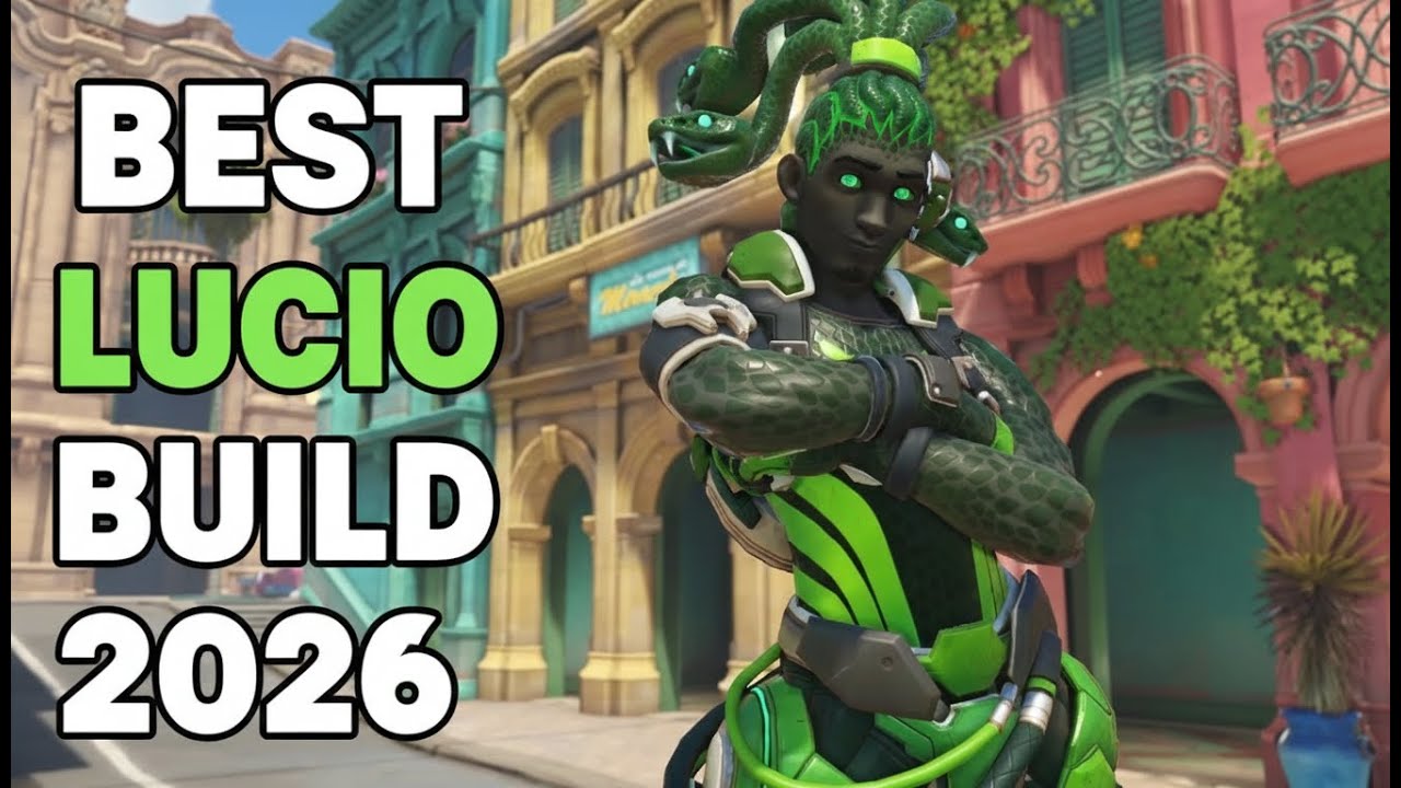 Best Lucio Stadium Build 2026 (Max Healing & Survivability) | OW2