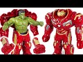 Red Hulk is angry! Go! Marvel Avengers Infinity War Hulk in Hulkbuster armor! - DuDuPopTOY