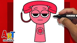 How To Draw Tele- Incredibox Sprunki Oc
