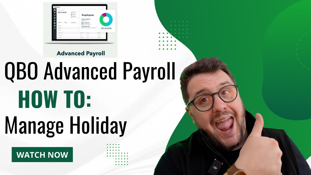 Manage Employee Holidays in a breeze with QuickBooks Advance Payroll