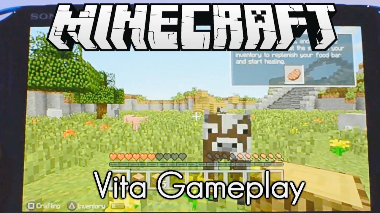 PS Vita: Minecraft Vita Gameplay! - YouTube