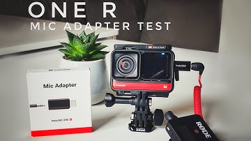 Insta360 ONE R External Mic Adapter test - Indoor and Outdoor on MTB