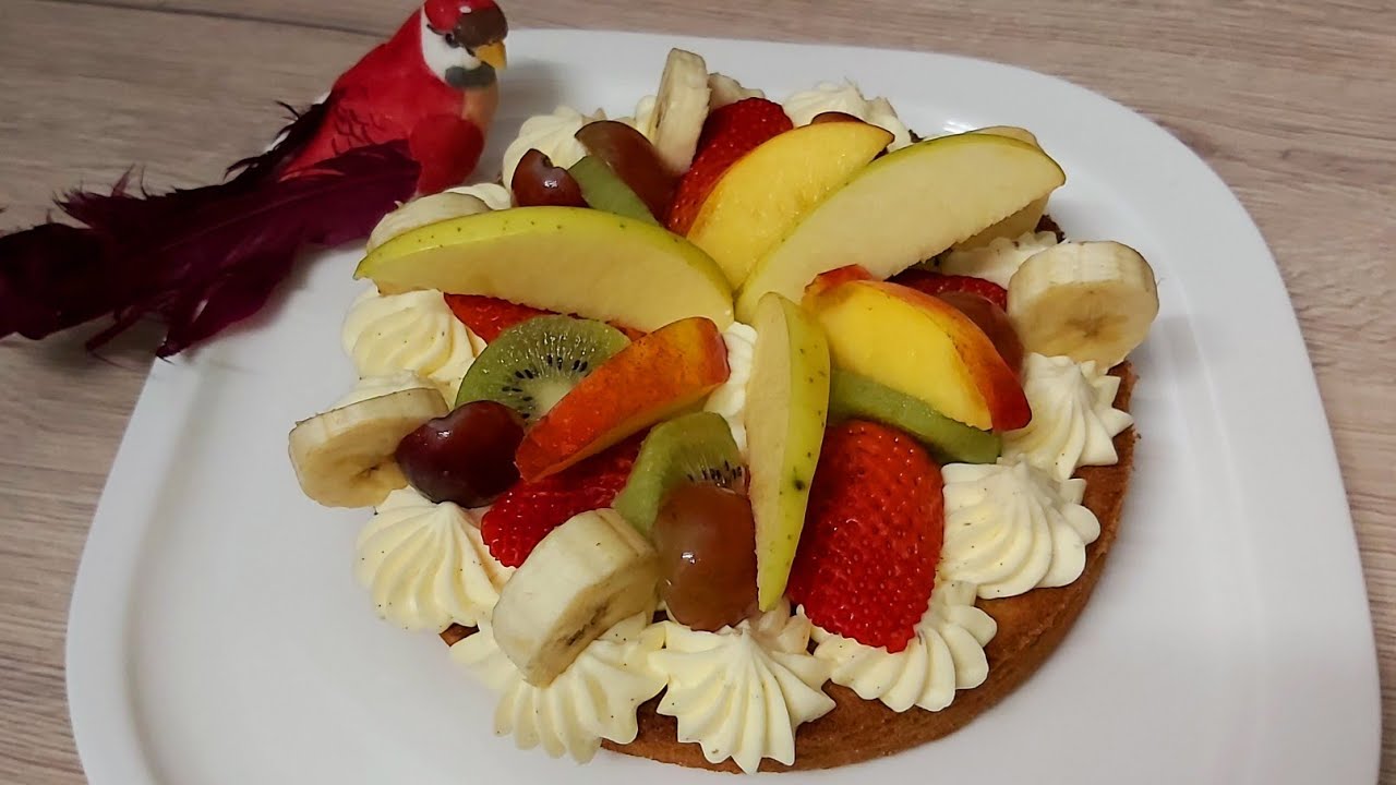 Tarte aux Fruits sur Sablé Breton - تارت الفواكه صابلي برتون